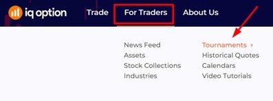 Torneios da IQ Option traders