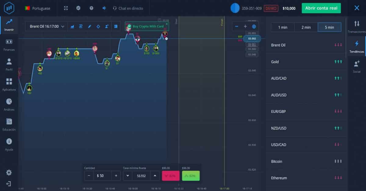 plataforma Expert Option